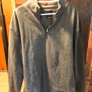 Jos A Bank quarter zip cotton sweater